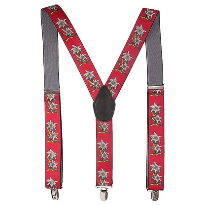 MAPPERZ Clips Suspender 3 Clips and 3.5cm Strap Width Suspender for Men and Women (Random color)
