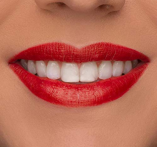 MAPPERZ Professional Makeup Liquid Matte Minis Lipstick Red Edition, Pack of 4 (Multicolor)
