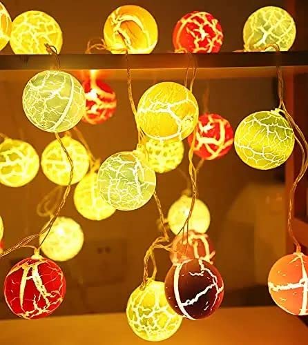 MAPPERZ Led Serial String Lights for Home Decore Copper Wire 12 Stars 138 led Lights for Birthday Festive Decore