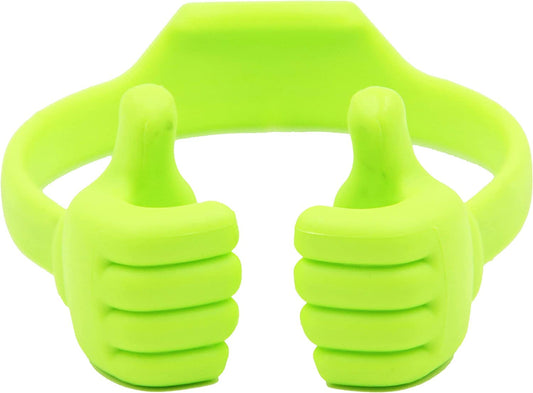 MAPPERZ Universal Mobile Holder Tabletop OK Mobile Stand, Hand Shaped Fun Mobile Cell Phone Stand Holder for Desk (Multicolour)