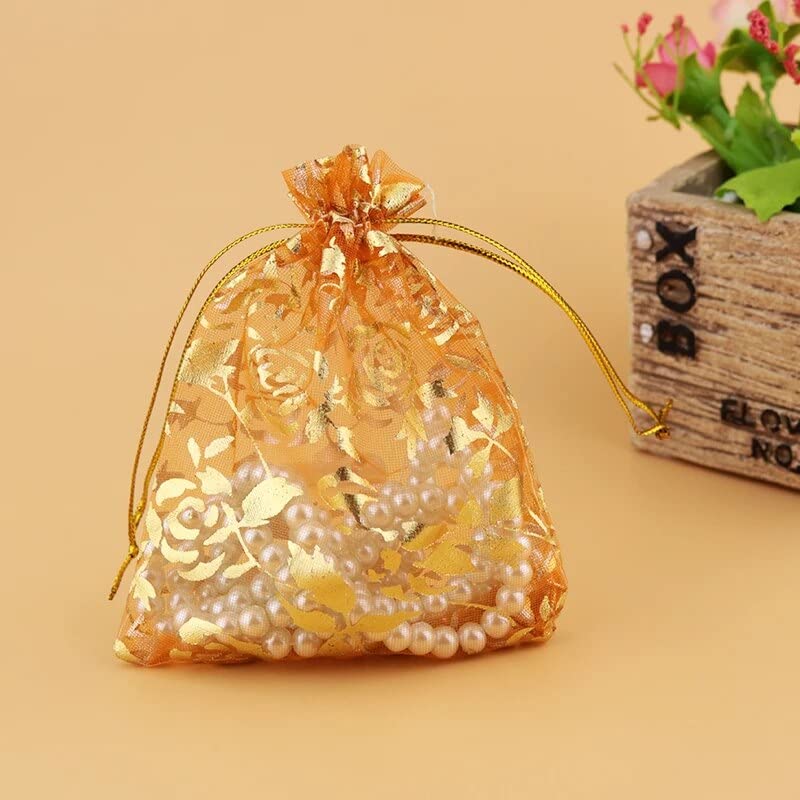 MAPPERZ Party Favor Drawstring Pouch, Shagun Potli Bags for Wedding/Party/Baby Shower, Dry Fruit Pouches, Gift Pouches for Return Gifts