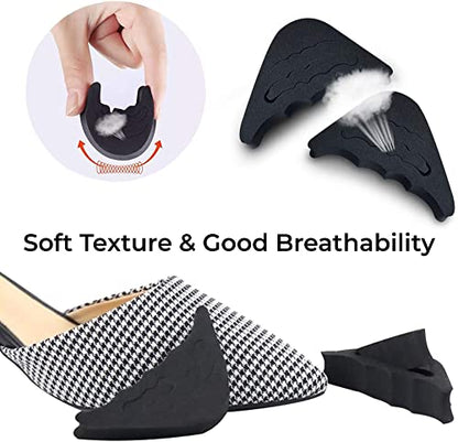 MAPPERZ Shoe Fillers for Women, Shoe Insoles for Women/Men,Shoe Inserts for Big Shoes,Shoe Pad Heel Pads for Women Shoes, Shoe Back Pads, Shoe Tightener Pads, Shoe Fitting pad Toe Filler