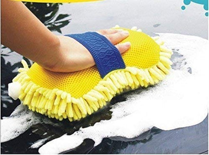 MAPPERZ Car Cleaning Sponge/Wet & Dry Cleaning Washing Sponge