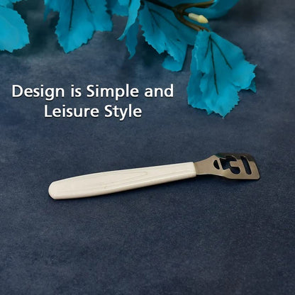 MAPPERZ Foot Care Pedicure Callus Shaver, Dead Hard Skin Remover, Scraper For Hand Feet Heel Care, Hard Dry Skin Remover, Stainless Steel Foot Razor, Foot File Tool, With 1 Blade, Pack Of 1