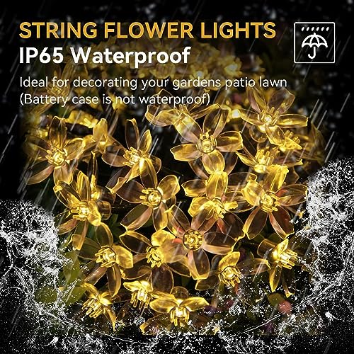 MAPPERZ Led Serial String Lights for Home Decore Copper Wire 12 Stars 138 led Lights for Birthday Festive Decore