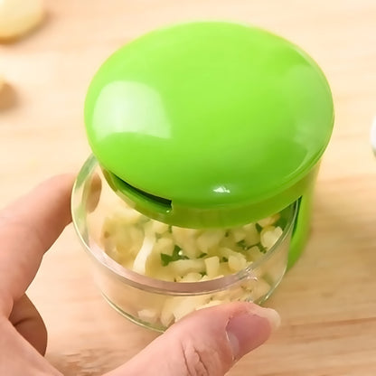 MAPPERZ Garlic Press, Cutter, Crusher, Mincer, and Storage Container Pack of 1