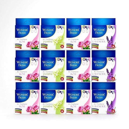 MAPPERZ Bathroom Air Freshner Long Lasting Assorted Scents Fragrances of Jasmine Lavender Orchid Rose