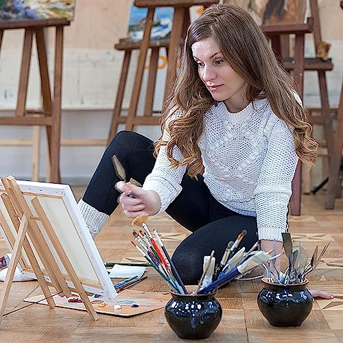 MAPPERZ Stainless Steel Artists Palette Knife Spatula Painting Mixing Scraper Thin and Flexible Art Tools for Oil Painting Acrylic Mixing, Canvas, Cake Icing, Face Painting Knife No. J-7, Pack of 01