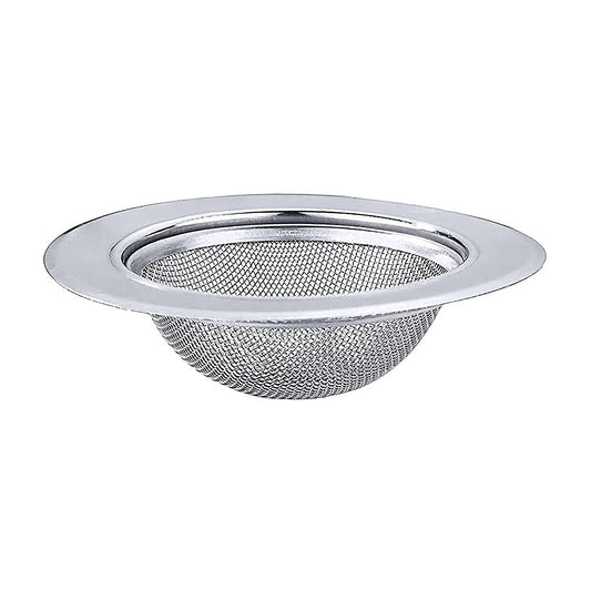 MAPPERZ Non Stick Stainless Steel Sink Strainer Kitchen Drain Basin Basket Filter Stopper Drainer Jali (1)