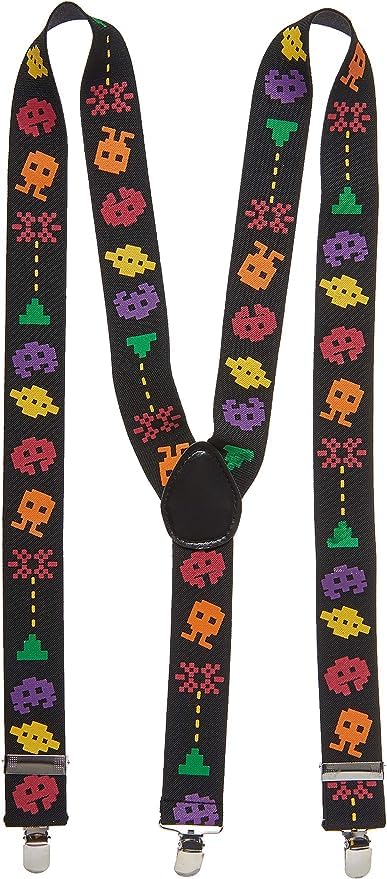 MAPPERZ Clips Suspender 3 Clips and 3.5cm Strap Width Suspender for Men and Women (Random color)