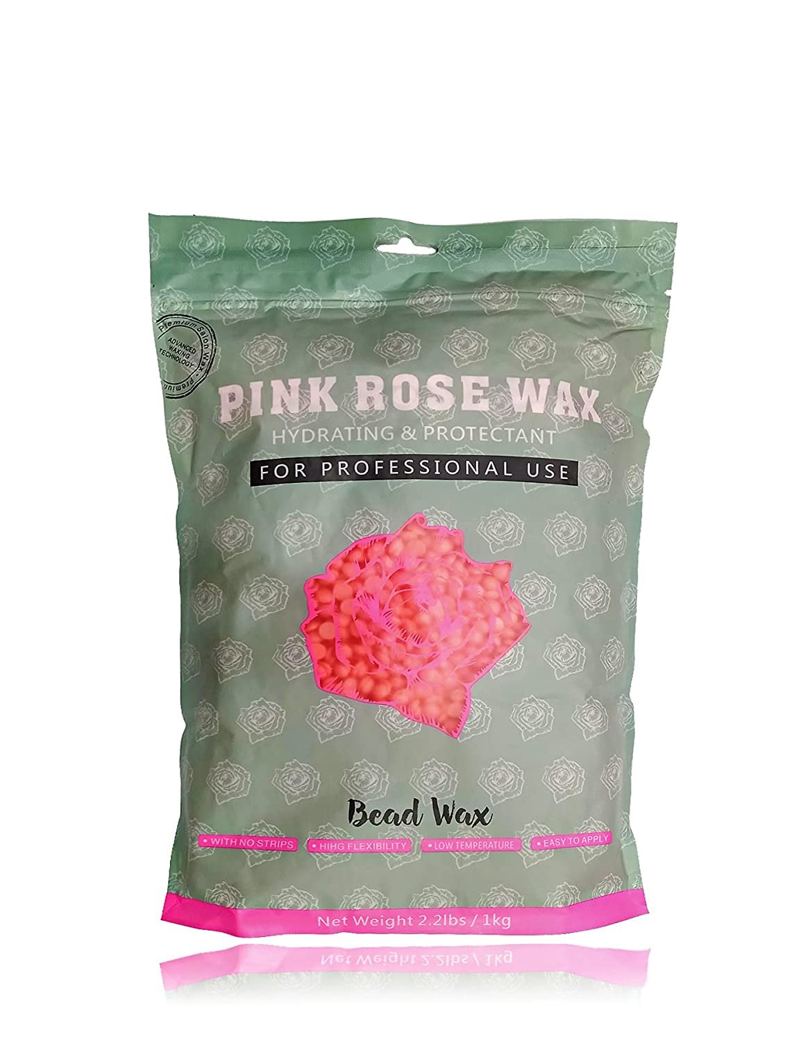 MAPPERZ Hard Wax Beans Hair Removal for Painless Hair Removal, Depilatory Waxing for Face, Eyebrow, Back, Chest, Under Arms, Bikini Areas, Legs - 1 Kg