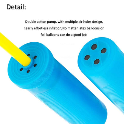 MAPPERZ Hand Balloon Inflating Air Pump/ Air Pump for Foil Balloon/ Party Ballon Air Pumper
