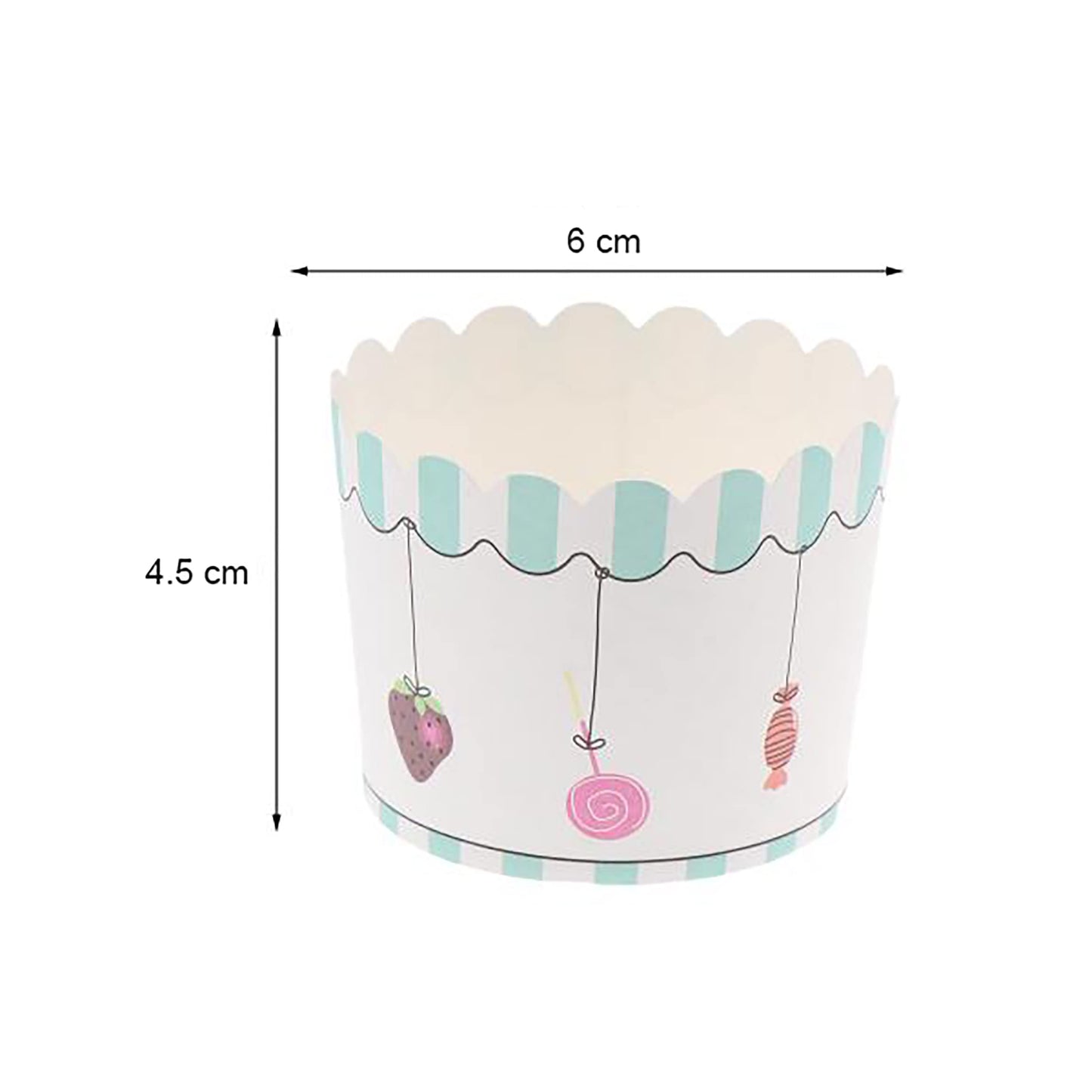 MAPPERZ Paper Cup Cake Mould