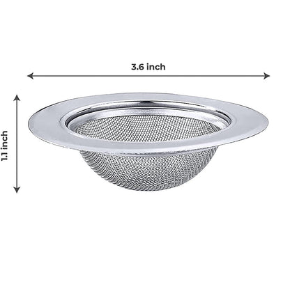 MAPPERZ Non Stick Stainless Steel Sink Strainer Kitchen Drain Basin Basket Filter Stopper Drainer Jali (1)