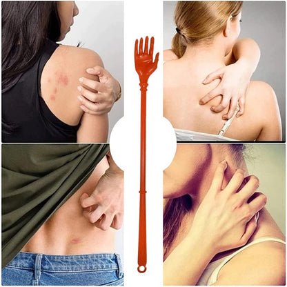 MAPPERZ Khujli Stick Plastic/ Back Body Itch Scratcher Rod/ Massage Stick Portable/ Extendable Telescopic Back Scratcher Hand Massage Tool