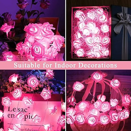 MAPPERZ Led Serial String Lights for Home Decore Copper Wire 12 Stars 138 led Lights for Birthday Festive Decore