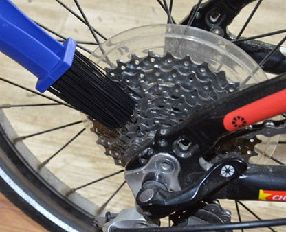 MAPPERZ Multipurpose Cycle Motorcycle Bike Chain Cleaner Brush - Multicolor