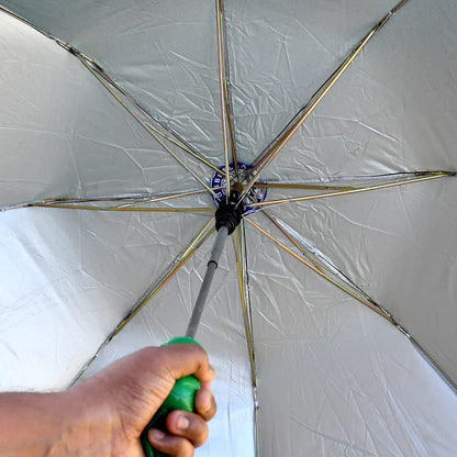 MAPPERZ Light And Beautiful Travel Umbrella, Automatic, Strong, Durable, Premium Grip, Folding Umbrella for Rain, Sun Light for 2 Persons for Adult Men Women, Random Color