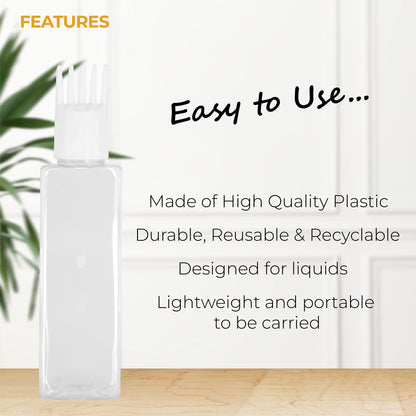 MAPPERZ SQUARE BOTTLE with WHITE COMB