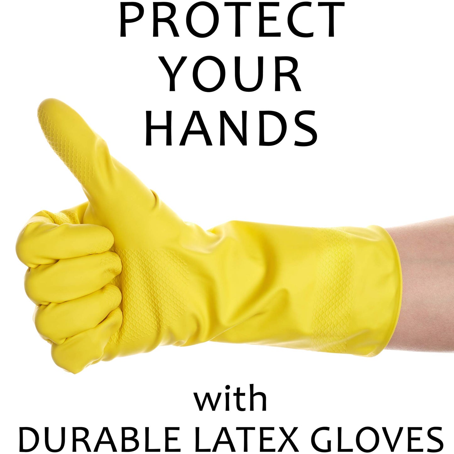 MAPPERZ RUBBER GLOVES FOE HAND