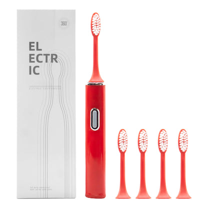 MAPPERZ Ultra Whitening Protective Expert Clean Sonic Electric Toothbrush With 4 Extra Brush Head for Adults & Kids, Soft Bristle for Deep Clean,AA Bettery Powered (Included), Pc 1