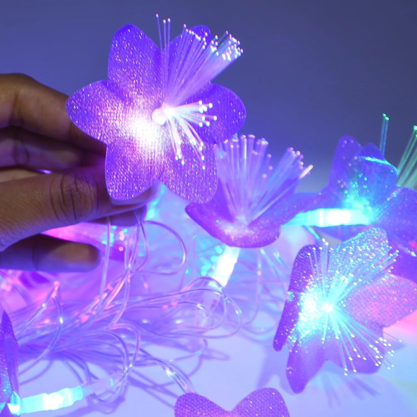MAPPERZ Led Serial String Lights for Home Decore Copper Wire 12 Stars 138 led Lights for Birthday Festive Decore