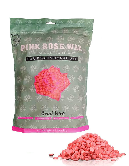 MAPPERZ Hard Wax Beans Hair Removal for Painless Hair Removal, Depilatory Waxing for Face, Eyebrow, Back, Chest, Under Arms, Bikini Areas, Legs - 1 Kg