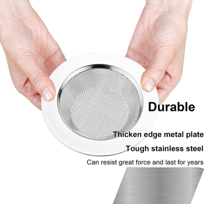 MAPPERZ Non Stick Stainless Steel Sink Strainer Kitchen Drain Basin Basket Filter Stopper Drainer Jali (1)