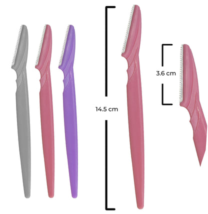 MAPPERZ Bikini Razor for Women | Trimming and Hair Removal Body Razor | Razor for Sensitive Area | Reusable Razor | Irritation Free Shave | Protective Sleeve | Painless Hair Removal
