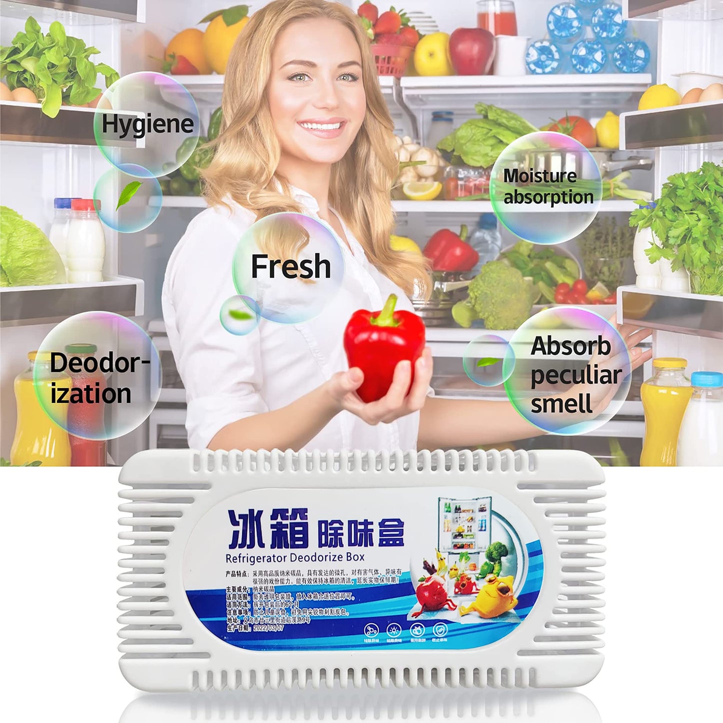 MAPPERZ REFRIGERATOR DEODORIZER