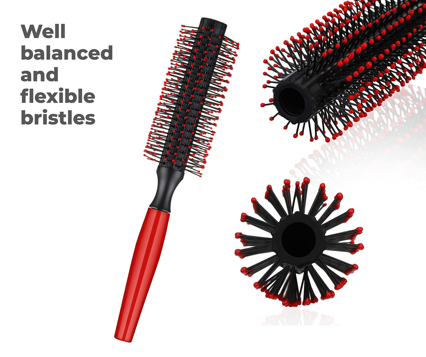 MAPPERZ Round Brush Round Comb For Men & Women- (Multicolor)