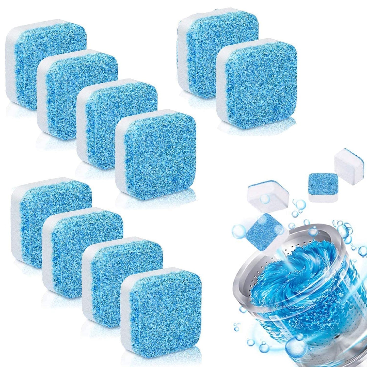 pack of 10 washing machine cleaner
