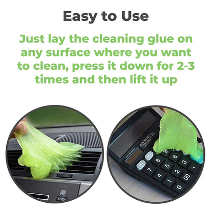 MAPPERZ Super Clean Gel for Car, Car Cleaning Kit Universal Removal Putty Cleaning Keyboard Cleaner for Car Vents, PC, Laptops, Cameras (Multicolor)